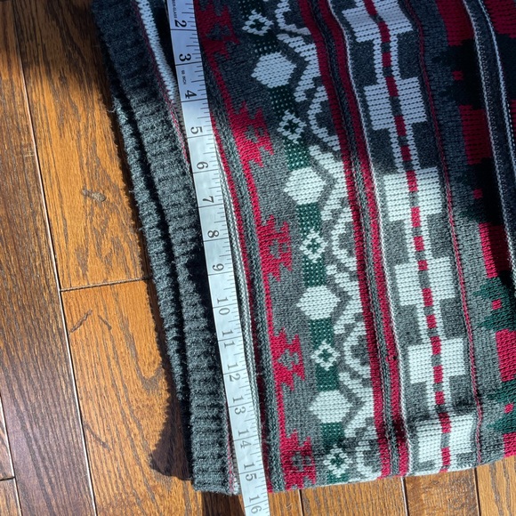 Vintage Aztec Mock Neck Size XS Sweater - Picture 8 of 10